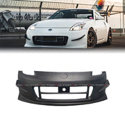 Nissan 350Z Nismo - Style Front Splitter Canards 2002 - 2008 - Black - Front Bumper - Fiberglass product image 1